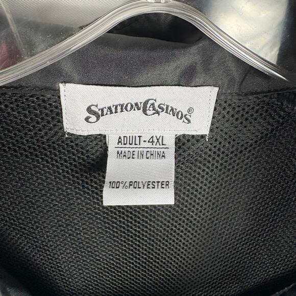 Las Vegas Knights 4XL 1/4 Zip Windbreaker NHL Station Casinos - Picture 5 of 7